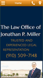 Mobile Screenshot of jonathanmillerlaw.com