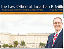 Tablet Screenshot of jonathanmillerlaw.com